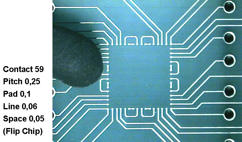 Alternative BGA escape pattern with staggered via placement